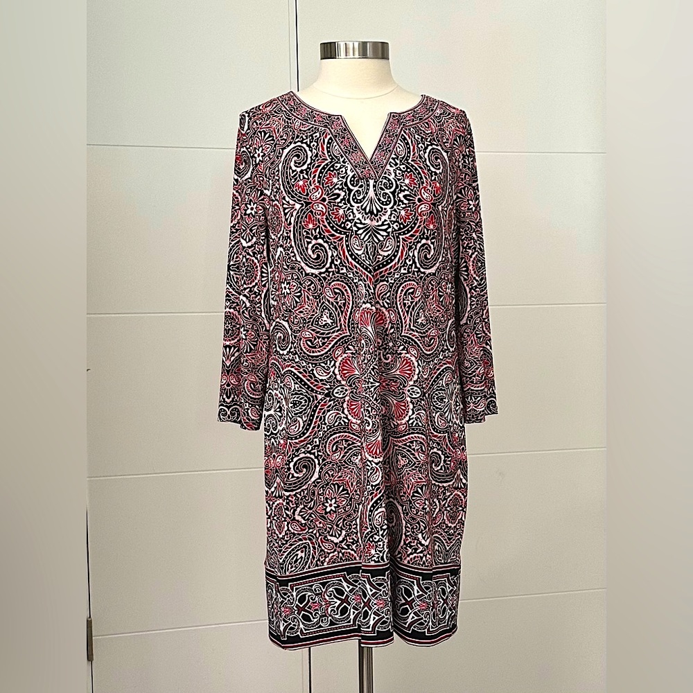Like New White House Black Market Tunic Dress, Quality, Comfortable, Stretchy XL